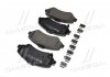 Купить Комплект тормозных колодок из 4 шт. дисков Jeep Wrangler, Cherokee, Dodge Nitro BREMBO p11022 (фото4) подбор по VIN коду, цена 2198 грн.