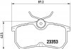 Купить Тормозные колодки дисковые Ford Focus, Fiesta BREMBO p24047 (фото1) подбор по VIN коду, цена 973 грн.