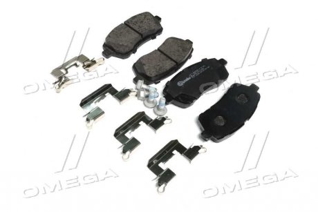 Купить Комплект тормозных колодок из 4 шт. дисков Ford Fiesta, Mazda 2 BREMBO p24072 (фото1) подбор по VIN коду, цена 1499 грн.