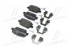 Купить Комплект тормозных колодок из 4 шт. дисков Ford Mondeo, Kuga, Galaxy, S-Max, Focus BREMBO p24075 (фото4) подбор по VIN коду, цена 1227 грн.