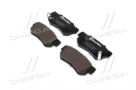 Комплект тормозных колодок из 4 шт. дисков Hyundai Sonata, KIA Sorento, Hyundai Getz, SsangYong Rexton, Kyron BREMBO p30014