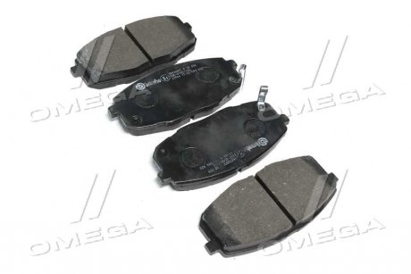 Купити Гальмівні колодки дискові Hyundai I30, KIA Ceed, Pro Ceed, Carens, Soul, Hyundai Creta BREMBO p30034 (фото1) підбір по VIN коду, ціна 1268 грн.