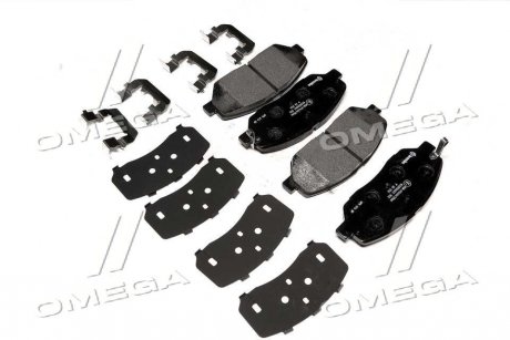 Комплект тормозных колодок из 4 шт. дисков BREMBO p30036