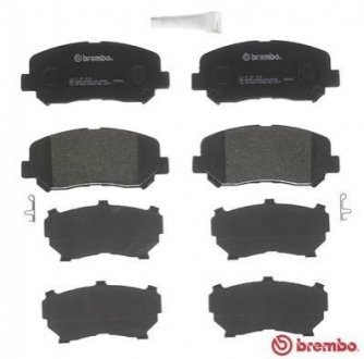 Купить Комплект тормозных колодок из 4 шт. дисков Jeep Cherokee BREMBO p37019 (фото1) подбор по VIN коду, цена 3130 грн.