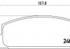 Купити Гальмівні колодки дискові Mazda 6, 626, 323 BREMBO p49036 (фото1) підбір по VIN коду, ціна 1033 грн.