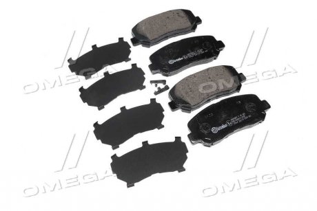 Комплект тормозных колодок из 4 шт. дисков Mazda CX-5 BREMBO p49045