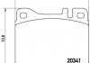 Купити Гальмівні колодки дискові Mercedes W116, W126, C126 BREMBO p50 004 (фото1) підбір по VIN коду, ціна 902 грн.