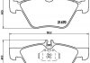 Купить Комплект тормозных колодок из 4 шт. дисков Mercedes W210, S210, CLK-Class, W220 BREMBO p50026 (фото1) подбор по VIN коду, цена 1640 грн.