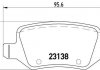 Купити ГАЛЬМІВНІ КОЛОДКИ ДИСКОВІ Mercedes W168 BREMBO p50 058 (фото1) підбір по VIN коду, ціна 980 грн.