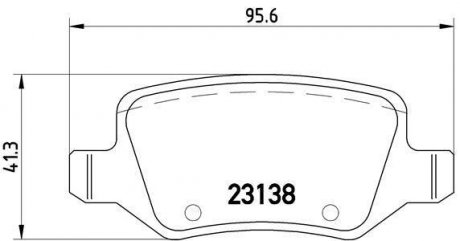 Купить Тормозные колодки дисковые Mercedes W168 BREMBO p50 058 (фото1) подбор по VIN коду, цена 980 грн.
