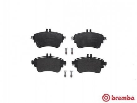 Купить Комплект тормозных колодок из 4 шт. дисков Mercedes W246, CLA-Class, W176 BREMBO p50094 (фото1) подбор по VIN коду, цена 1428 грн.