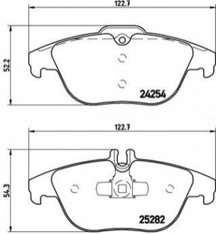 Гальмівні колодки дискові BREMBO p50104