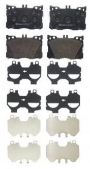 Тормозные колодки дисковые Mercedes GLC-Class, W213, S213, A124, A207, A238, C124, C207, C238, CLS-Class BREMBO p50 139