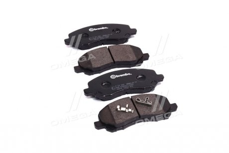 Комплект тормозных колодок из 4 шт. дисков Mitsubishi ASX, Lancer, Galant, Outlander BREMBO p54030