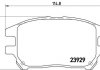 Купить Тормозные колодки дисковые Lexus RX BREMBO p56 050 (фото1) подбор по VIN коду, цена 1051 грн.