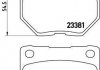 Купить Тормозные колодки дисковые Subaru Impreza BREMBO p56 054 (фото1) подбор по VIN коду, цена 1361 грн.
