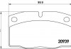 Купить Тормозные колодки дисковые Opel Corsa, Kadett, Ascona, Vectra, Rekord, Omega BREMBO p59 005 (фото1) подбор по VIN коду, цена 724 грн.