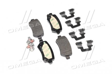 Комплект тормозных колодок из 4 шт. дисков Opel Meriva, Astra, Zafira, Combo BREMBO p59038