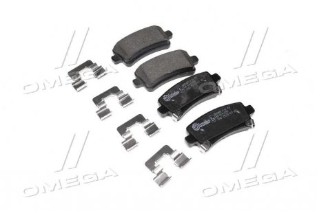 Купить Тормозные колодки дисковые SAAB 9-5, Opel Insignia, Chevrolet Malibu BREMBO p59 059 (фото1) подбор по VIN коду, цена 1303 грн.