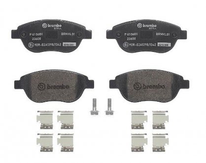 ГАЛЬМІВНІ КОЛОДКИ ДИСКОВІ BREMBO p61 068X