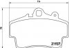 Купити Колодки гальмівні дискові Porsche Boxster, Cayman BREMBO p65007 (фото1) підбір по VIN коду, ціна 2490 грн.