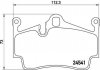 Купити Гальмівні колодки дискові Porsche Boxster, Cayman BREMBO p65 028 (фото1) підбір по VIN коду, ціна 3090 грн.