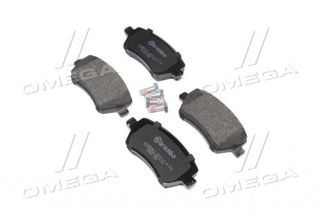 Комплект тормозных колодок из 4 шт. дисков BREMBO p68033