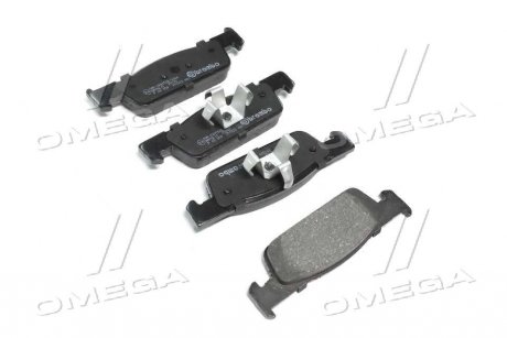 Купить Колодки тормозные дисковые Dacia Logan, Renault Clio, Smart Fortwo, Forfour, Renault Twingo, Logan, Sandero BREMBO p68059 (фото1) подбор по VIN коду, цена 1068 грн.