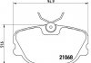 Купити ГАЛЬМІВНІ КОЛОДКИ ДИСКОВІ SAAB 900, 9000 BREMBO p71 004 (фото1) підбір по VIN коду, ціна 1291 грн.