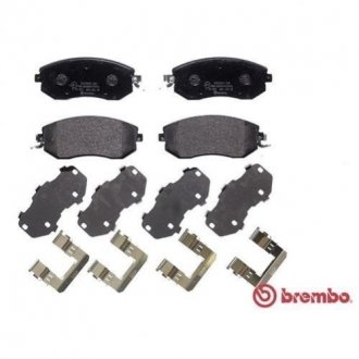 Гальмівні колодки дискові BREMBO p78021