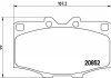 Купити ГАЛЬМІВНІ КОЛОДКИ ДИСКОВІ Toyota Land Cruiser, Hilux, 4-Runner BREMBO p83 006 (фото1) підбір по VIN коду, ціна 1182 грн.