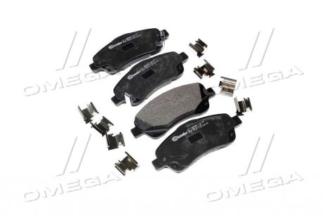 Купити Гальмівні колодки дискові Toyota Avensis, Corolla BREMBO p83046 (фото1) підбір по VIN коду, ціна 1417 грн.