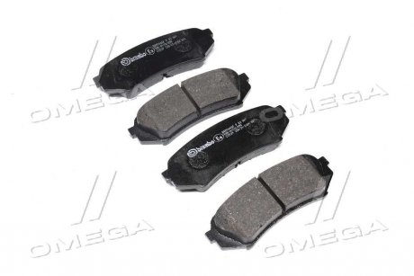 Комплект тормозных колодок из 4 шт. дисков BREMBO p83049