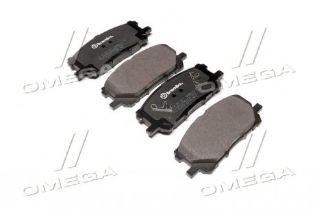 Купить Комплект тормозных колодок из 4 шт. дисков Lexus RX BREMBO p83067 (фото1) подбор по VIN коду, цена 1772 грн.