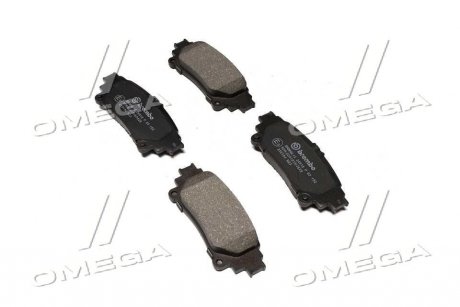 Комплект тормозных колодок из 4 шт. дисков Lexus RX, Toyota Prius BREMBO p83152