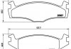 Купить Тормозные колодки дисковые Volkswagen Polo, Seat Ibiza, Cordoba BREMBO p85 024 (фото1) подбор по VIN коду, цена 937 грн.