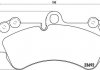 Купить Тормозные колодки дисковые Porsche Cayenne, Volkswagen Touareg, Mercedes G-Class BREMBO p85 069 (фото1) подбор по VIN коду, цена 4558 грн.