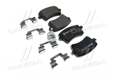 Купити Гальмівні колодки дискові Audi A5, Q5, A4 BREMBO p85100 (фото1) підбір по VIN коду, ціна 1670 грн.