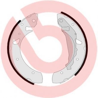 Тормозные колодки барабанные Toyota Avensis BREMBO s83 507