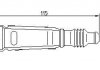 Купити Свічний наконечник Audi 80, 100, Volkswagen Polo, Golf, Jetta, Passat, Scirocco, Corrado, Transporter, Vento, LT BREMI 13338A5 (фото1) підбір по VIN коду, ціна 503 грн.