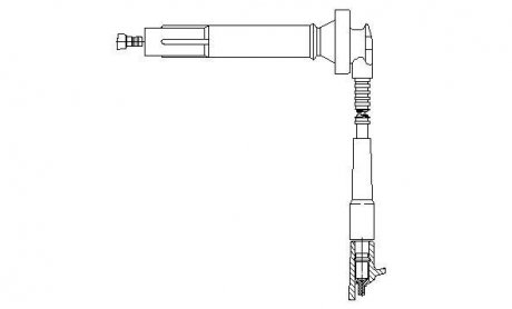 A_Провода высоковольтные SUBARU Forester/Impreza/Legacy/Outback "2,0-2,5(1-цил) "98-05 компл 3А00/162 Subaru Legacy, Impreza, Outback, Forester BREMI 3A59E42