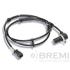 Купить Датчик ABS (задній) Audi A4 01-08 (R) BREMI 50620 (фото1) подбор по VIN коду, цена 1134 грн.