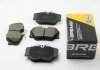 Купить Тормозные колодки перед. W201/124 (Lucas) Mercedes W124, S124, W116, W126, C124, C207, C238, A124, A207, A238, Fiat Croma, Mercedes W901, W902, W210, Vito, S210, V-Class BREMSI bp2286 (фото2) подбор по VIN коду, цена 819 грн.