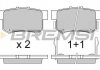 Купить Тормозные колодки зад. Civic 98-01/CR-V 01-06 (Akebono) (47,5x89x14,5) Honda Legend, Prelude, Accord, Shuttle, Civic, Stream, CR-V, FR-V BREMSI bp2750 (фото1) подбор по VIN коду, цена 601 грн.