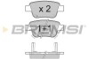 Купити Гальмівні колодки зад. Toyota Avensis 00-08 (Bosch) BREMSI bp3112 (фото1) підбір по VIN коду, ціна 718 грн.