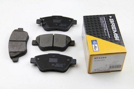 Тормозные колодки перед. Doblo 01- (Bosch) (123x53.3x18) Opel Corsa, Fiat Doblo BREMSI bp3294