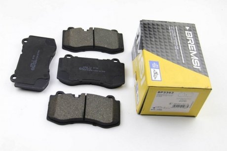 Гальмівні колодки пер. MB W221 05-13 (brembo) BREMSI bp3362