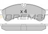 Купить Тормозные колодки зад. Daily 06- BREMSI bp3365 (фото1) подбор по VIN коду, цена 1235 грн.