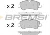 Купить Тормозные колодки зад. Transit (V348) 12- (RWD) Ford Transit BREMSI bp3526 (фото1) подбор по VIN коду, цена 937 грн.