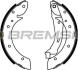 Купить Гальмівні колодки зад. 405/Berlingo/Partner/Xsara (96-21) BREMSI gf0106 (фото1) подбор по VIN коду, цена 980 грн.